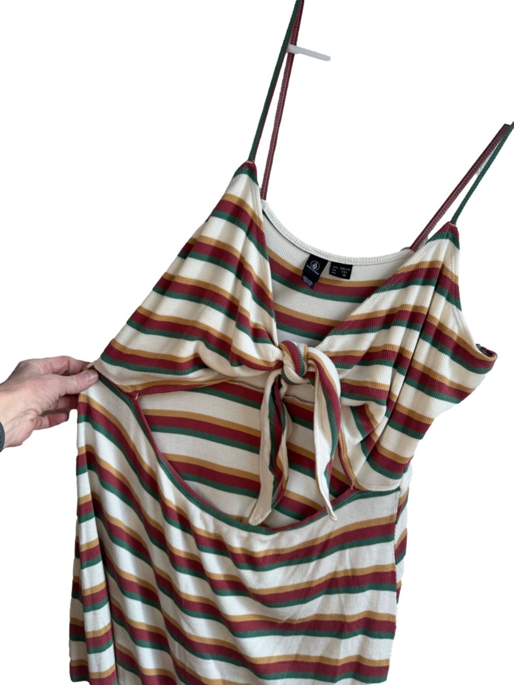 VOLCOM ‘Dance Strides’ Ribbed Dress - Picture 8 of 15